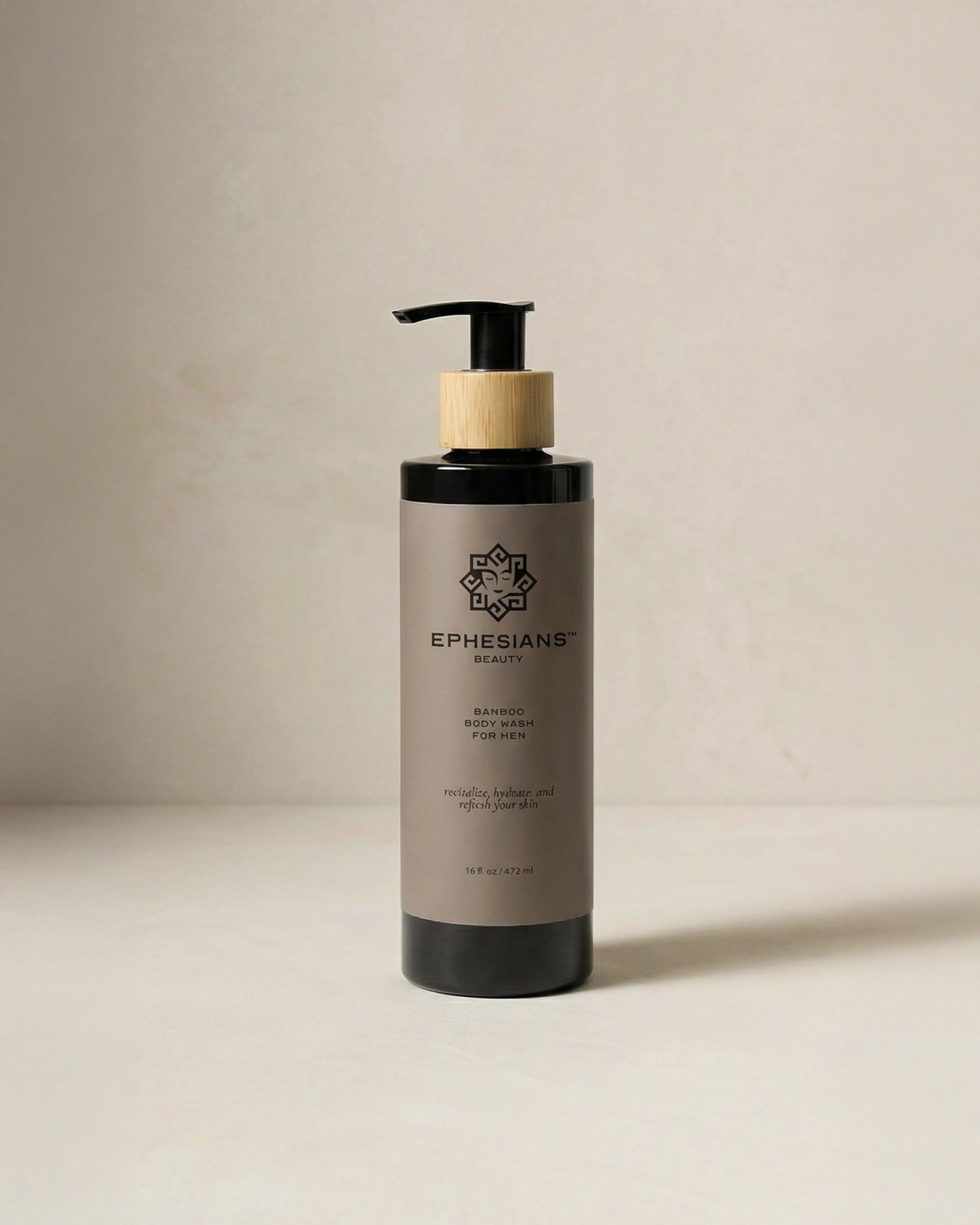 Bamboo Body Wash for Men, 16oz.